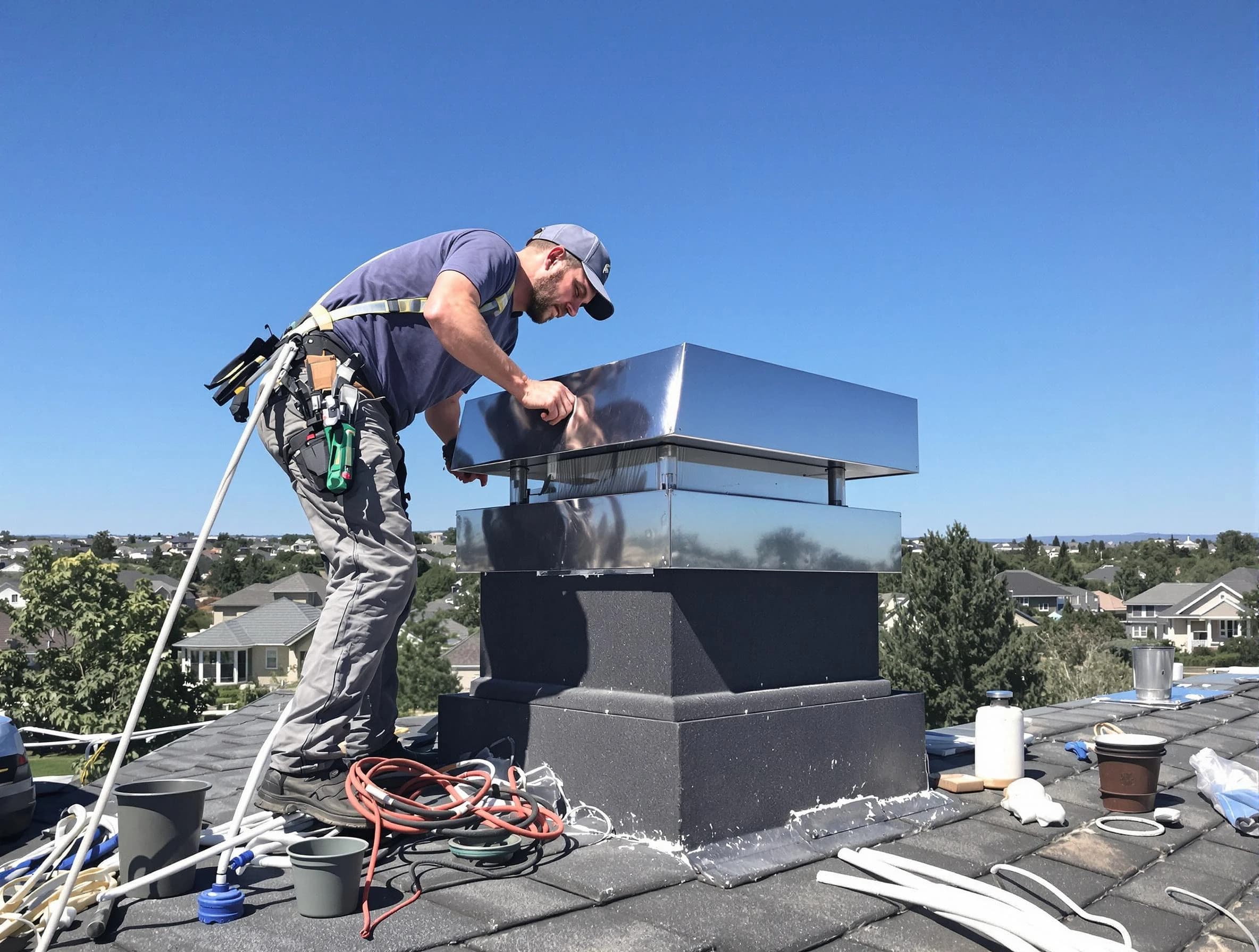 Chimney Cap Services service in Bernalillo, NM